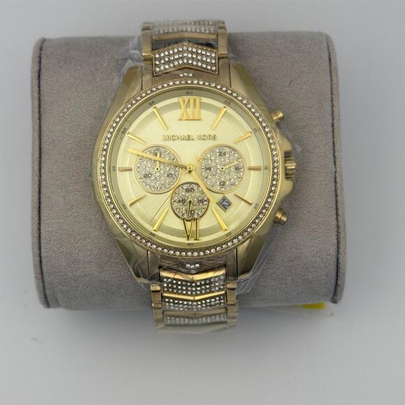 Michael Kors Whitney Chronograph Gold Tone Women\'s Watch MK6729 main image 5